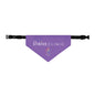 Purple Pet Bandana Collar - Strive Clinic