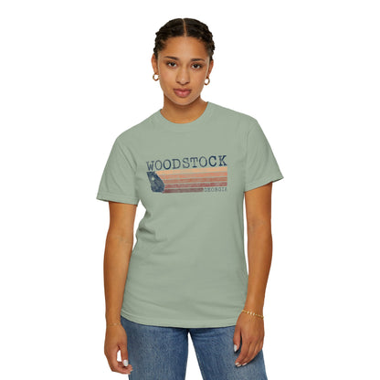Woodstock Georgia Boho "Band of Colors" T-Shirt