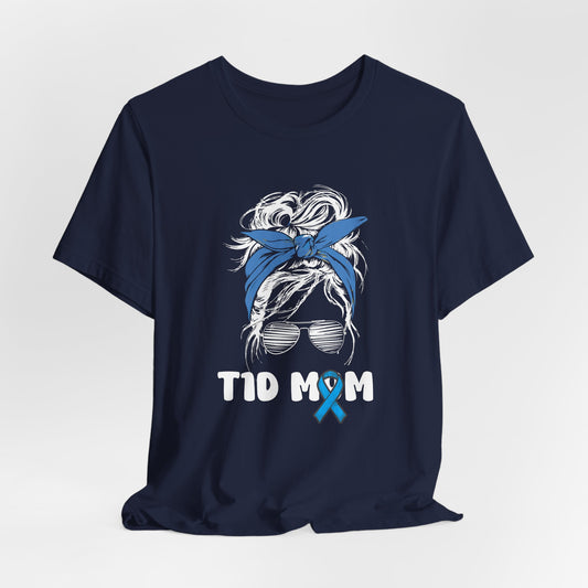 T1D Messy Mom Bun Tee