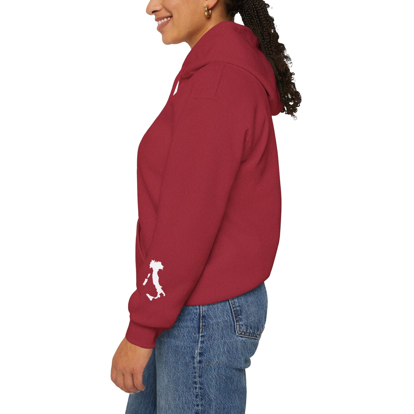 Map of Italy 'Che Vuoi Unisex Hoodie