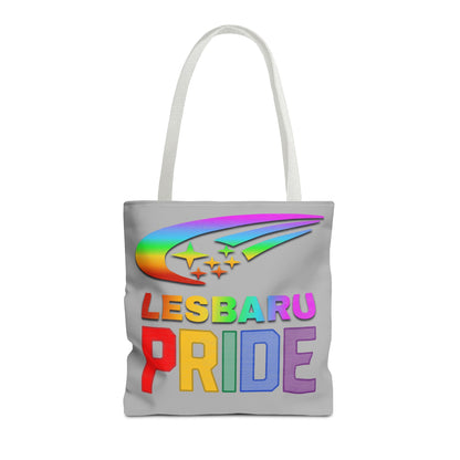 Lesbaru Pride Tote Bag, Subaru Lover, Lesbian, Reusable Bag, LGBT Rainbow Flag, LGBTQ Pride, Grocery Bag, Market Tote, Eco-Friendly
