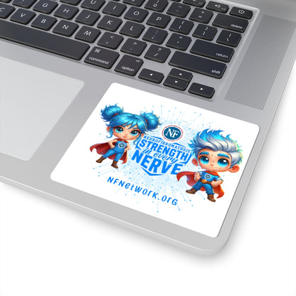 NF Strong Superhero Sticker