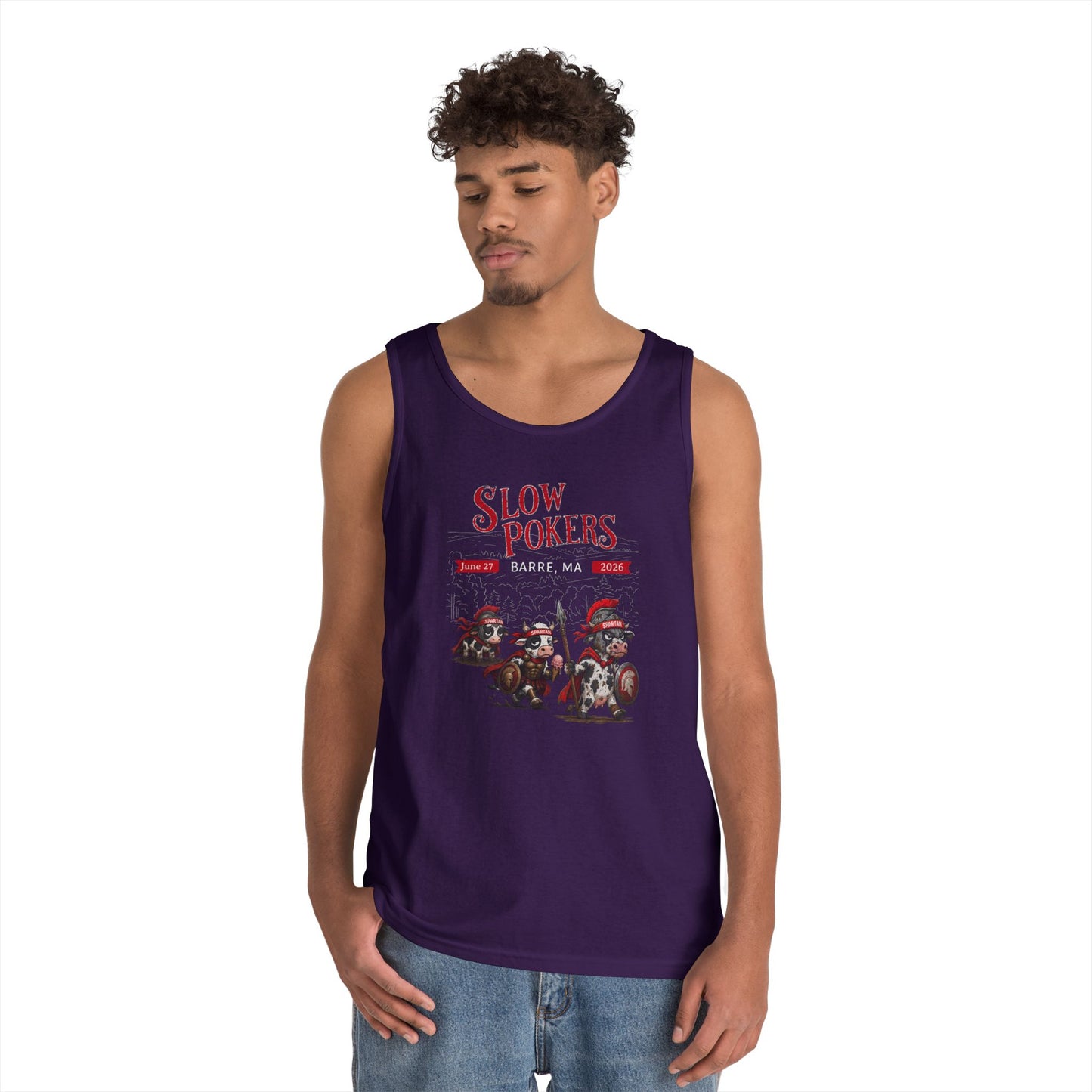 Barre Spartan Slow Pokers Unisex Tank