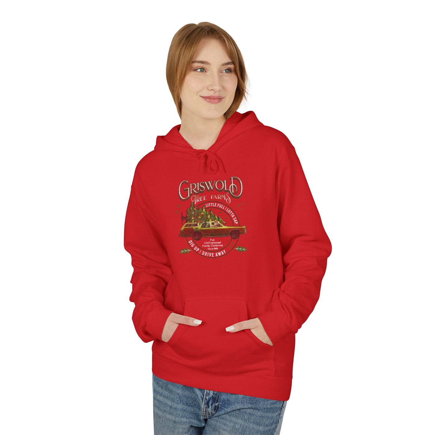 Christmas Tree Farm Hoodie, National Lampoon Griswold Theme, Holiday Sweatshirt, Family Xmas