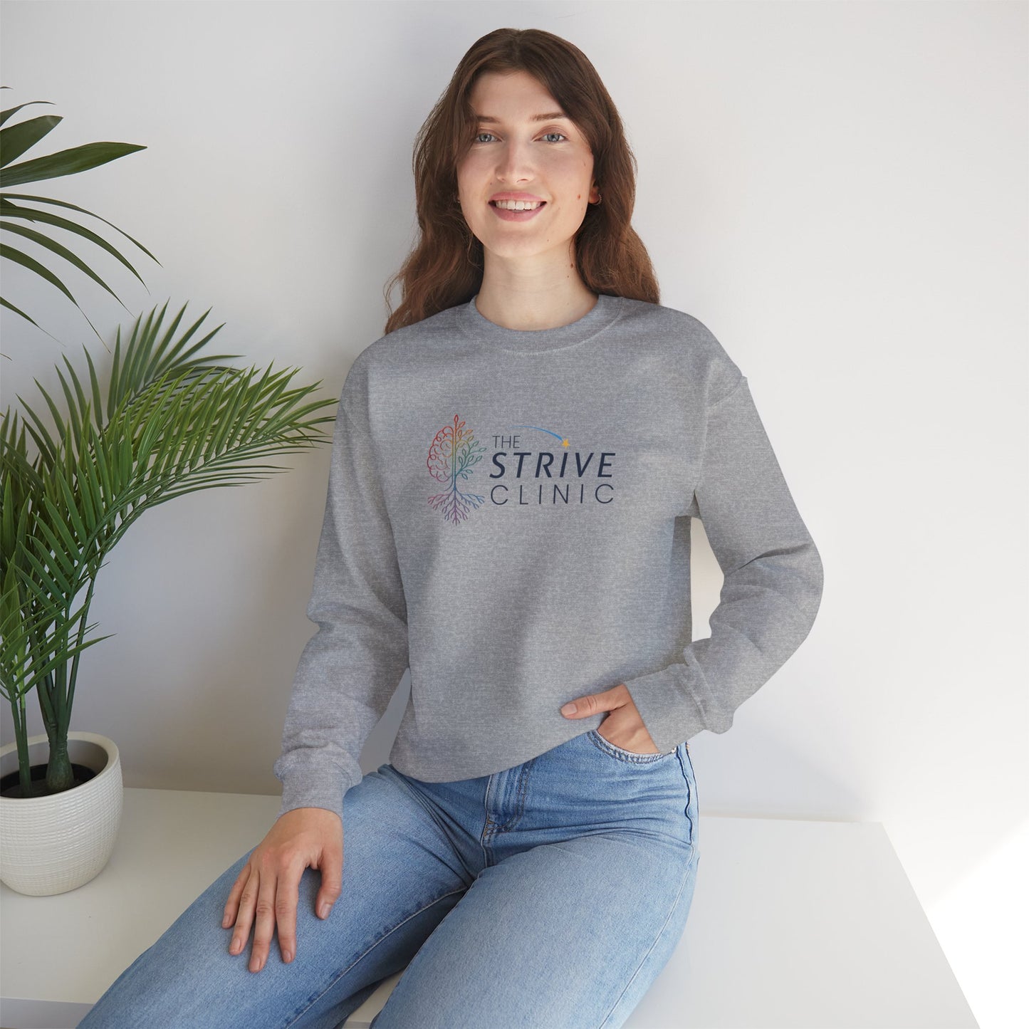 Crewneck Sweatshirt - Strive Clinic