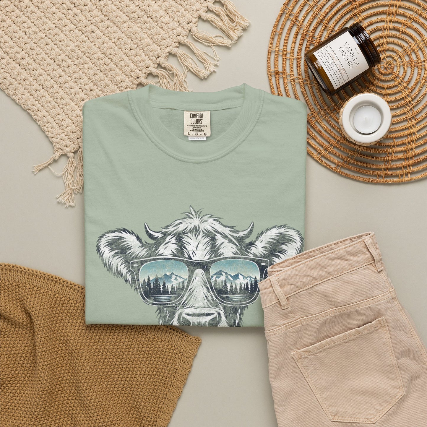Shaded Cow Graphic Tee
