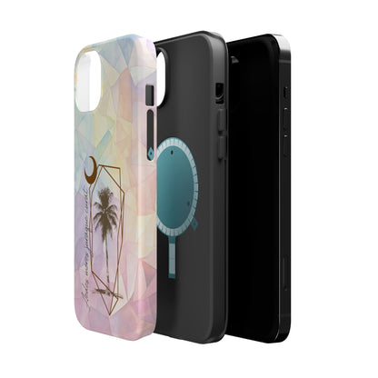 Geometric Palm phone case | Magnetic Impact-Resistant Case