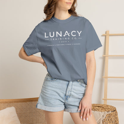 Lunacy Training Co. Logo T-Shirt — Vintage Fitness Tee