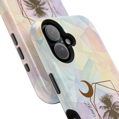Geometric Palm phone case | Magnetic Impact-Resistant Case