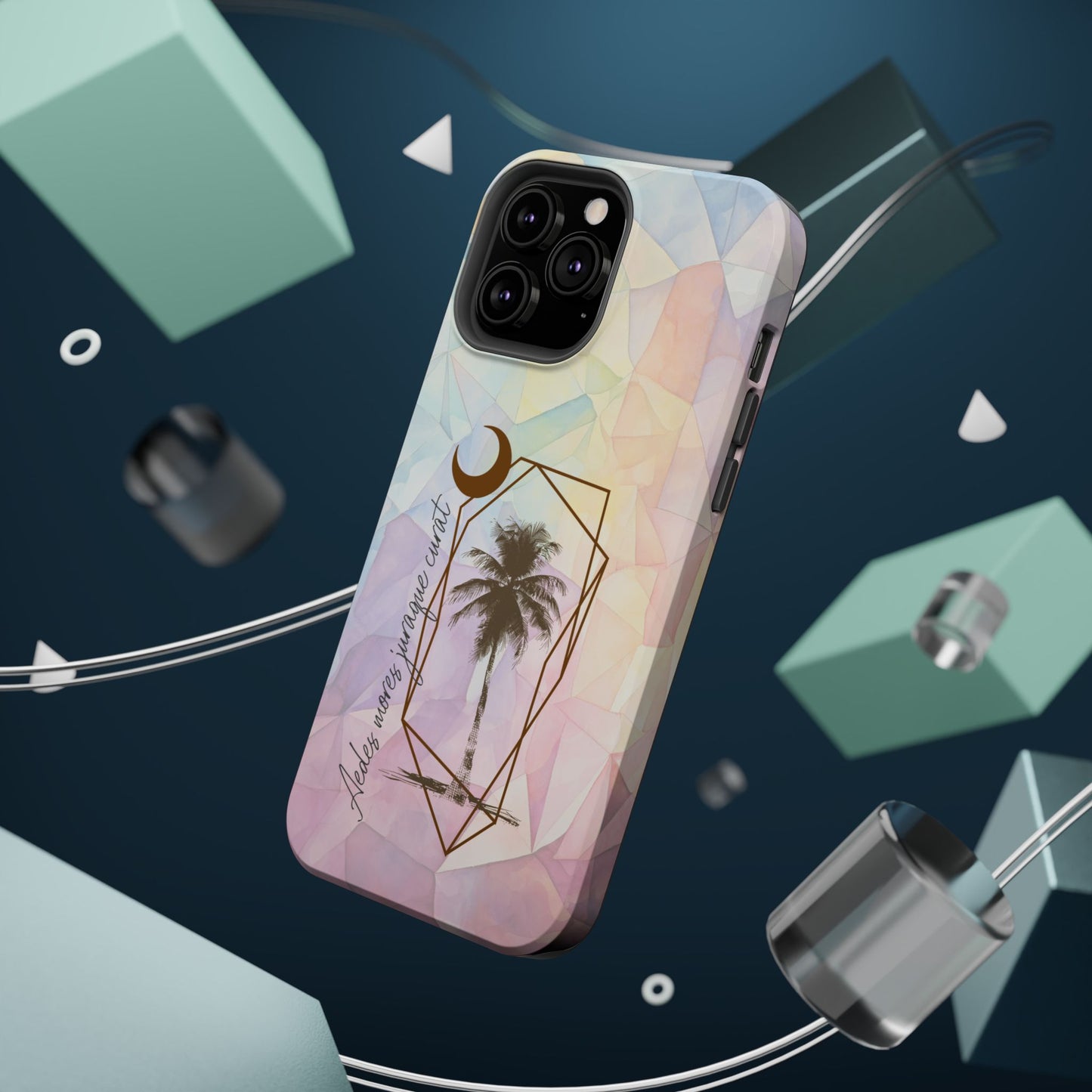 Geometric Palm phone case | Magnetic Impact-Resistant Case