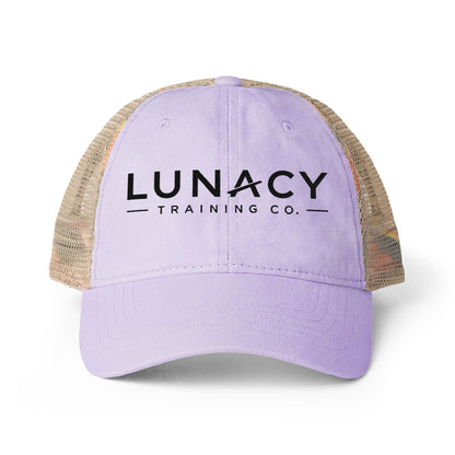 Lunacy Rebrand Black Women's Washed Mesh-Back Cap