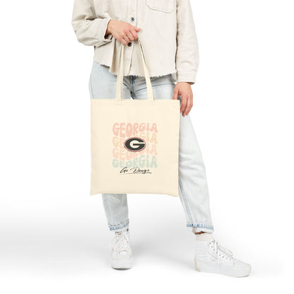 Georgia Bulldogs Cotton Tote Bag