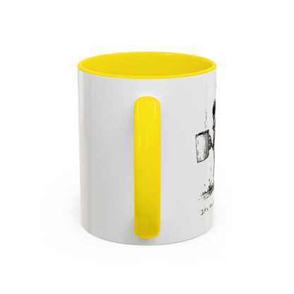Funny Frog Coffee Mug — "Hop Off. It's Too Early for Nonsense"