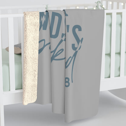 Woodstock's Backyard Sherpa Fleece Blanket