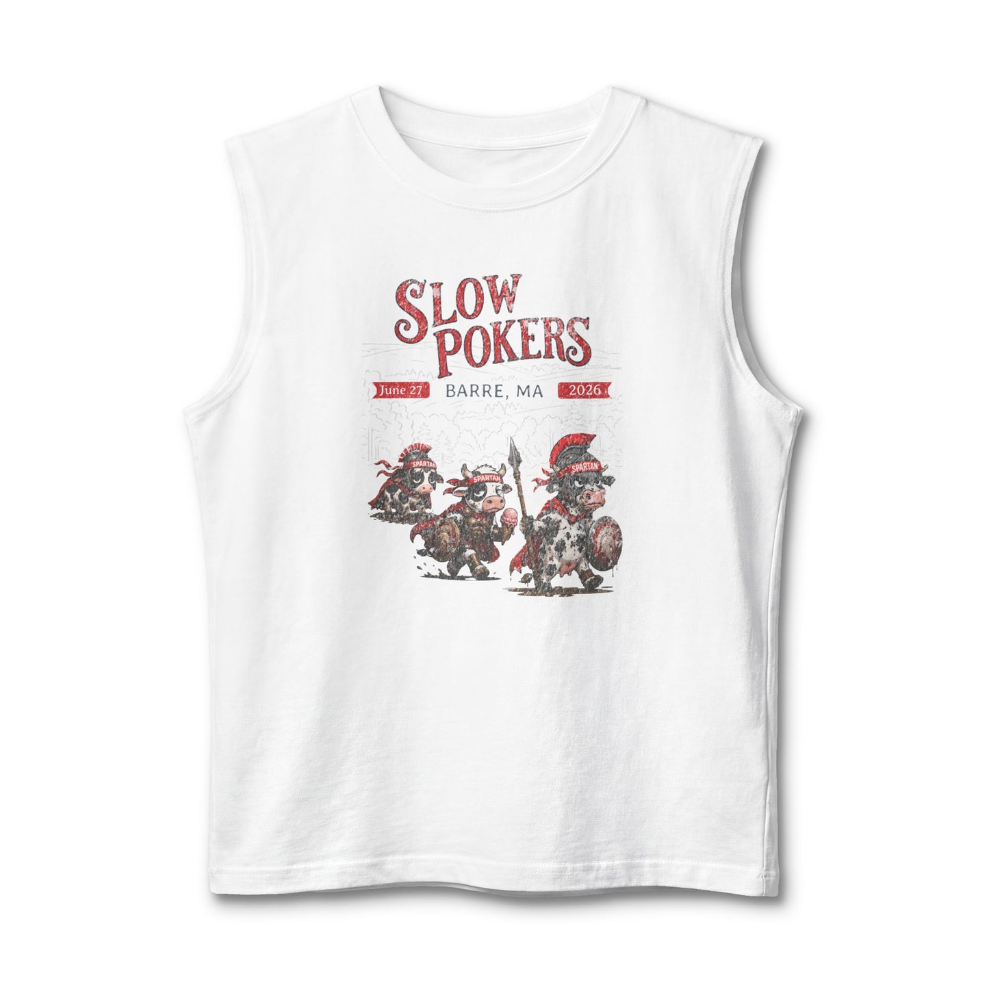 Barre Slow Pokers Spartan Muscle Tank
