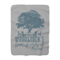 Woodstock's Backyard Sherpa Fleece Blanket
