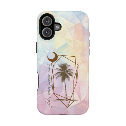 Geometric Palm phone case | Magnetic Impact-Resistant Case
