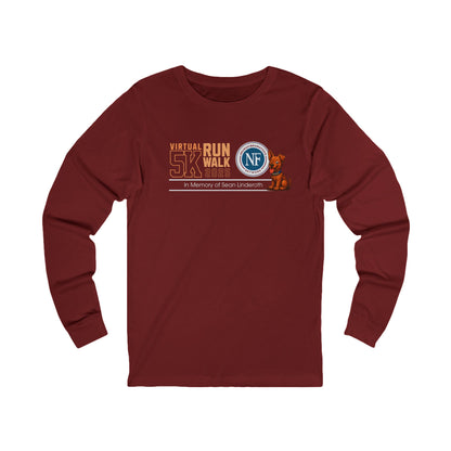 Virtual Run/Walk 5K Long Sleeve Tee — NF Strong for Sean