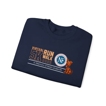 NF Virtual 5K Run/Walk Crewneck Sweatshirt — In Memory of Sean