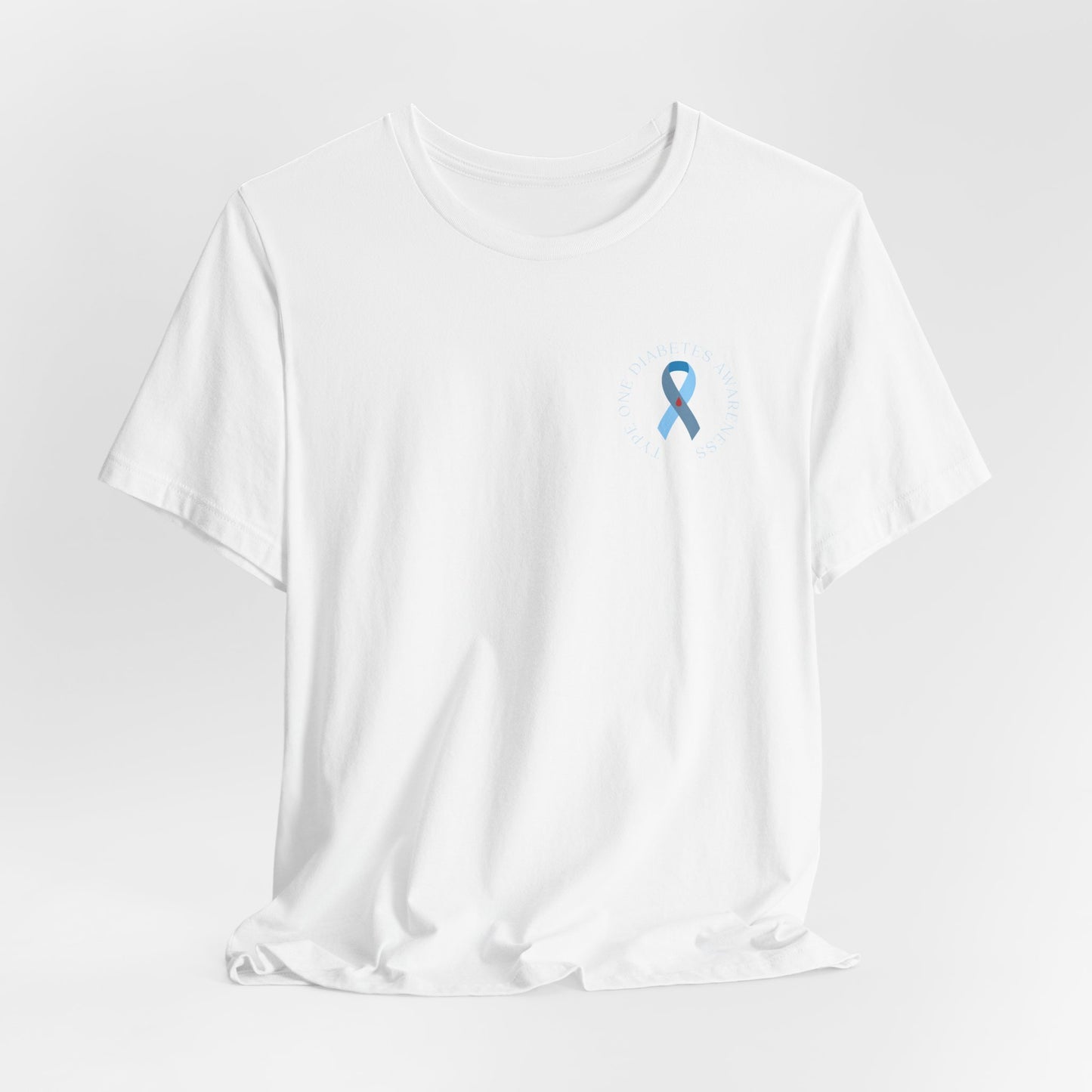 T1D Awareness Front & Back Design Tee