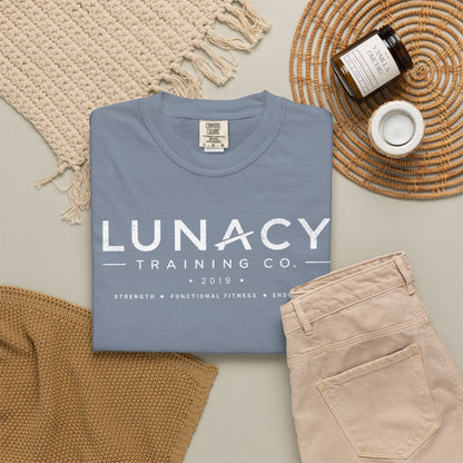 Lunacy Training Co. Logo T-Shirt — Vintage Fitness Tee