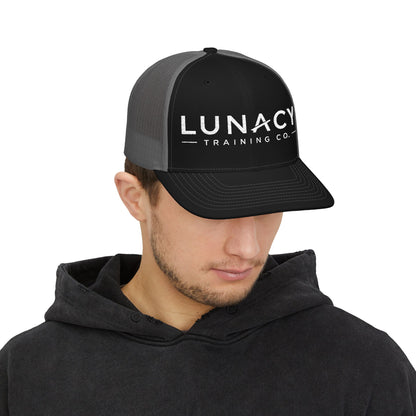Embroidered Mesh Snapback Hat