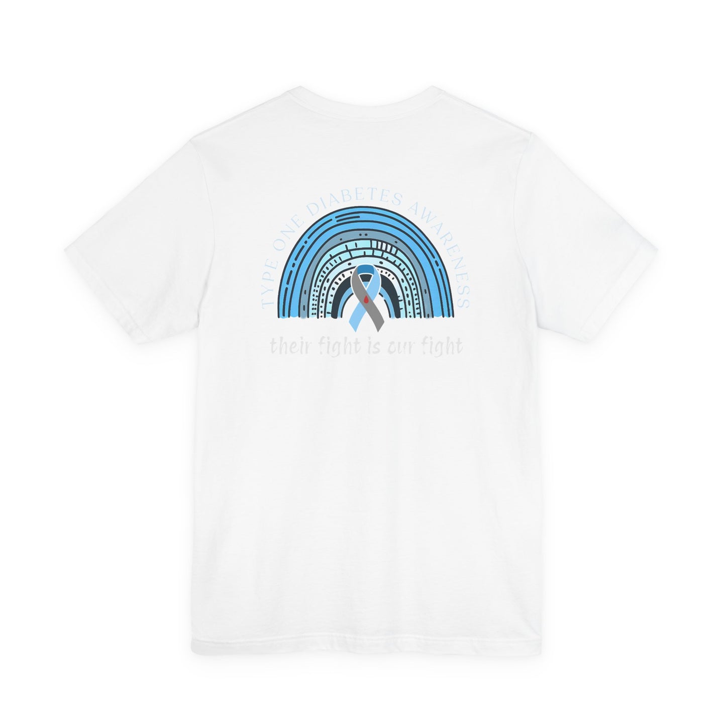 T1D Awareness Front & Back Design Tee