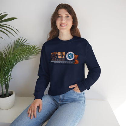 NF Virtual 5K Run/Walk Crewneck Sweatshirt — In Memory of Sean