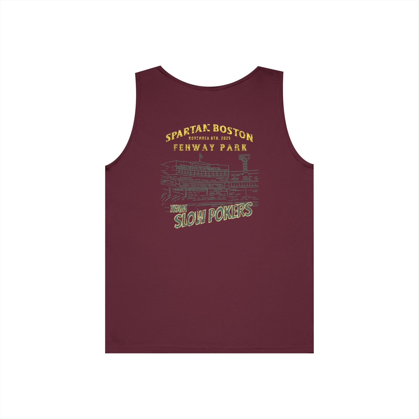 Spartan Slow Pokers Team Race Tank Top Unisex