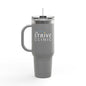 40oz Insulated Travel Mug — Leak Resistant Lid