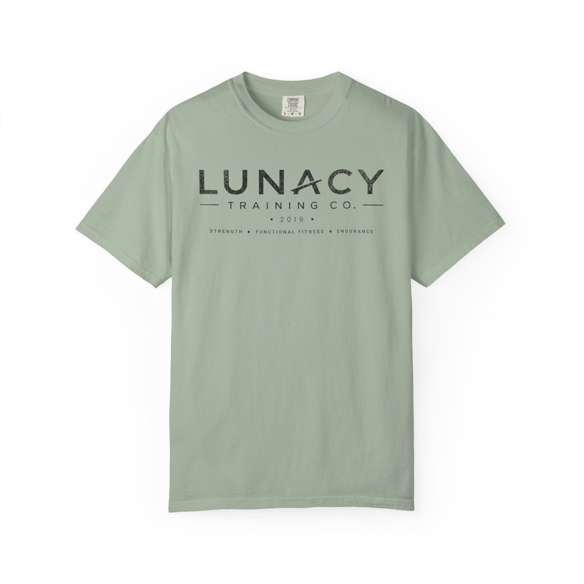 Lunacy Training Co. Logo T-Shirt — Vintage Fitness Tee
