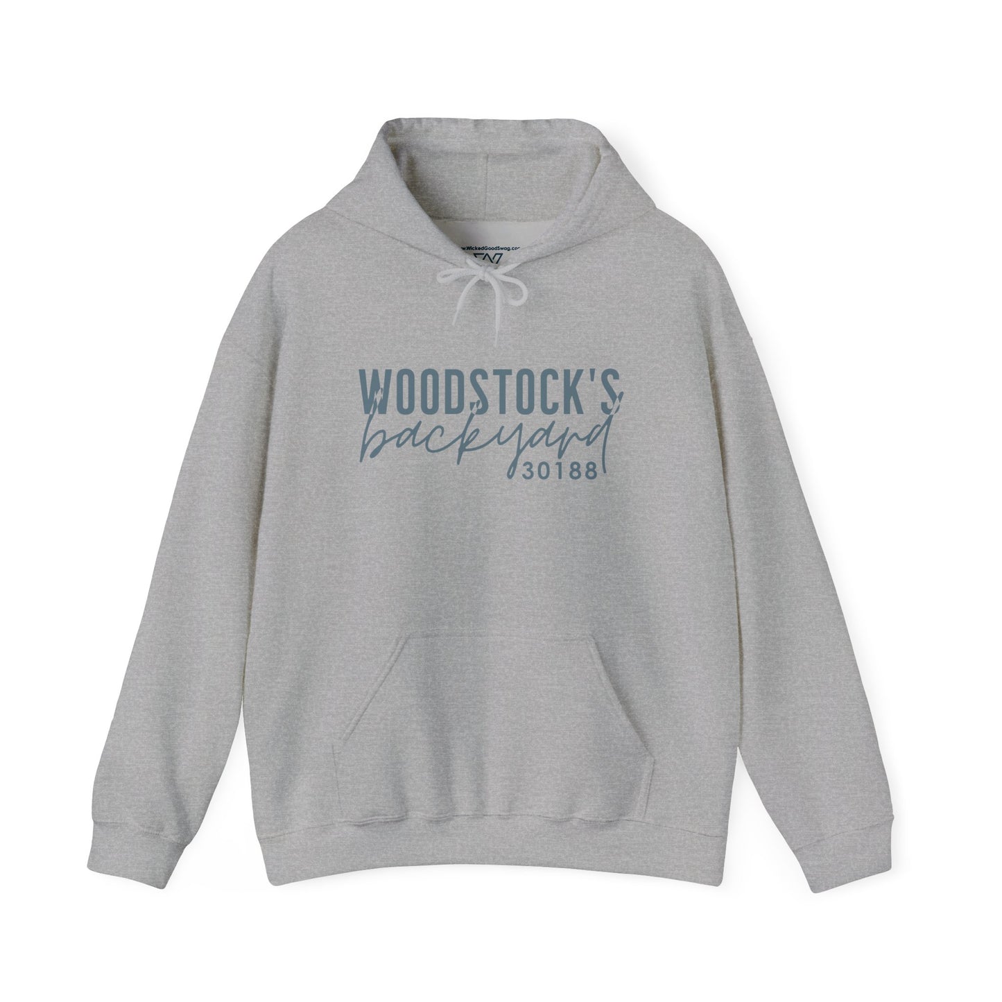 Woodstock Backyard Front & Back Hoodie