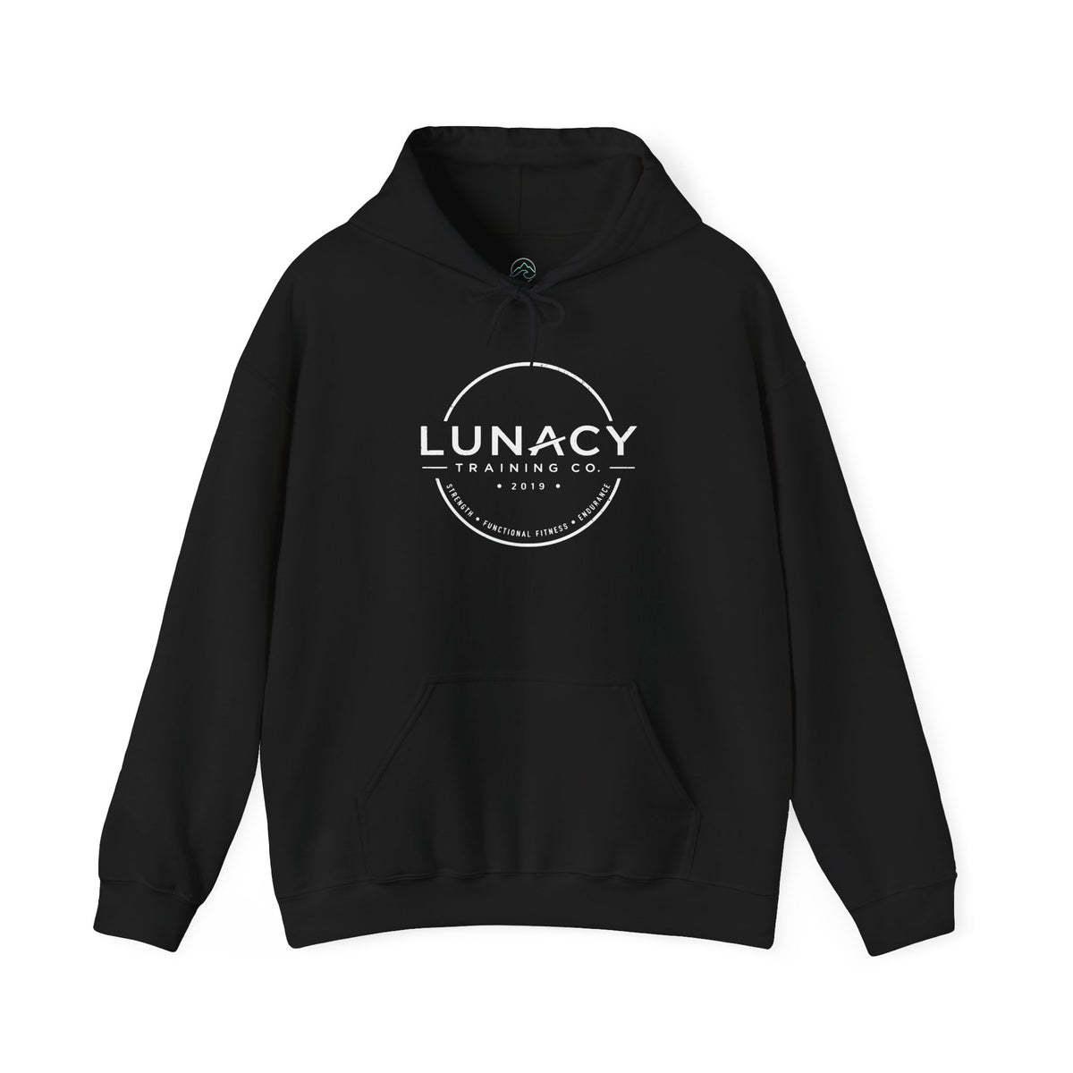 Gildan Hoodie Distressed Circle Logo