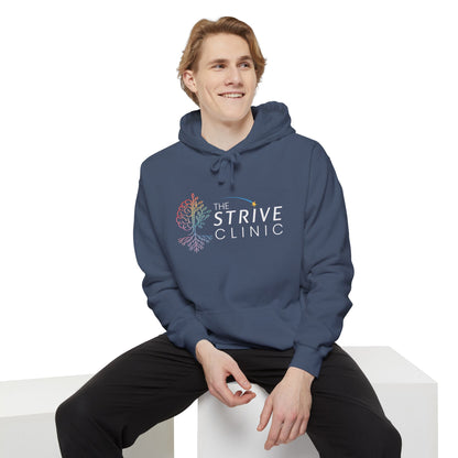 Garment-Dyed Hoodie - Strive Clinic *runs small
