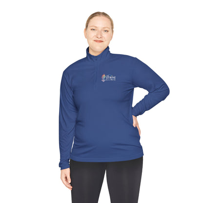 Unisex Quarter-Zip Lightweight Pullover - Strive Clinic