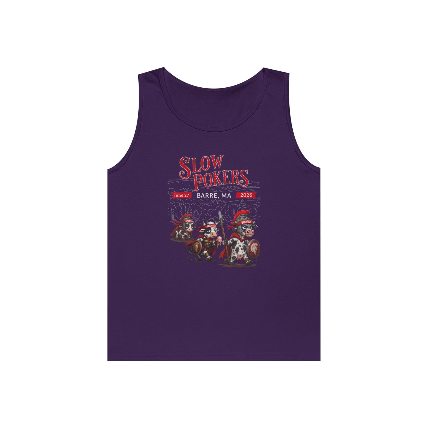 Barre Spartan Slow Pokers Unisex Tank