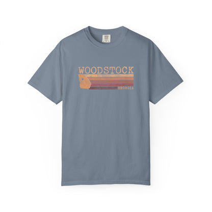 Woodstock Georgia Boho "Band of Colors" T-Shirt