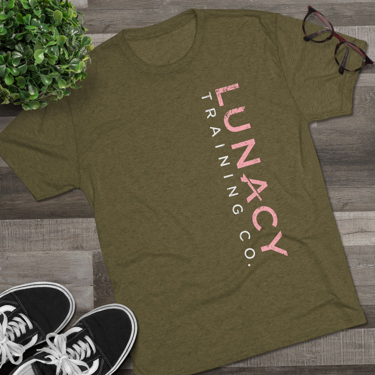 Next Level Pink Lunacy Tee