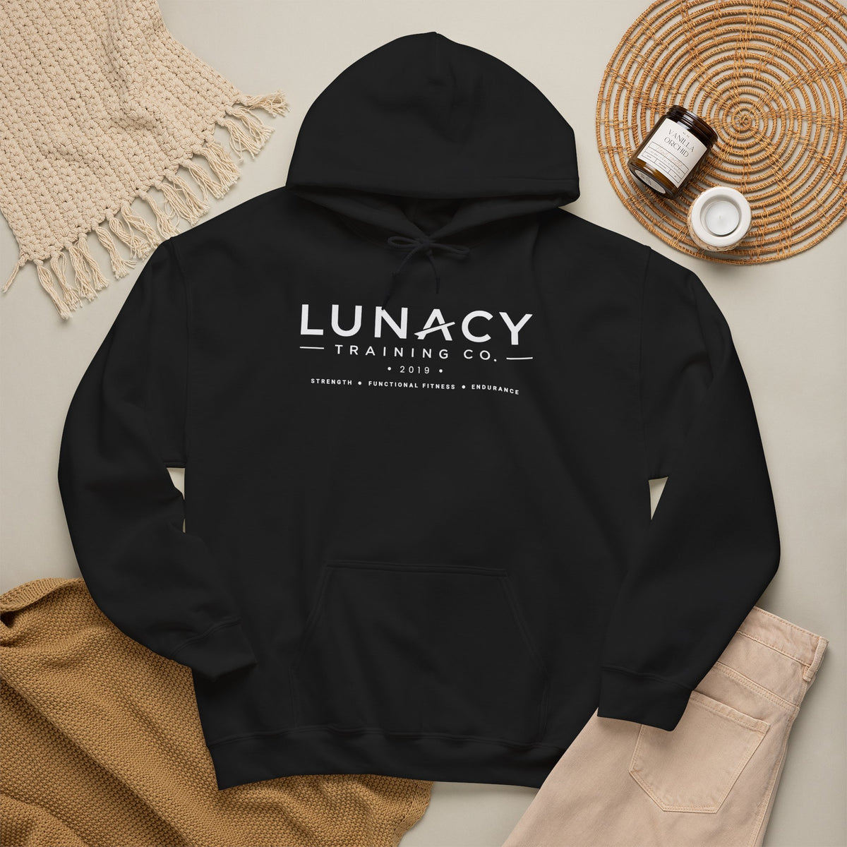 Gildan Hoodie Distressed Logo