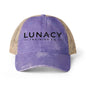 Lunacy Rebrand Black Women's Washed Mesh-Back Cap