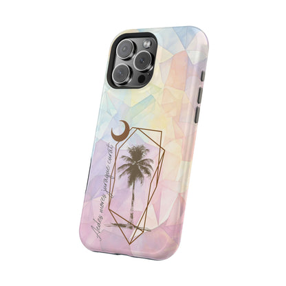 Geometric Palm phone case | Magnetic Impact-Resistant Case