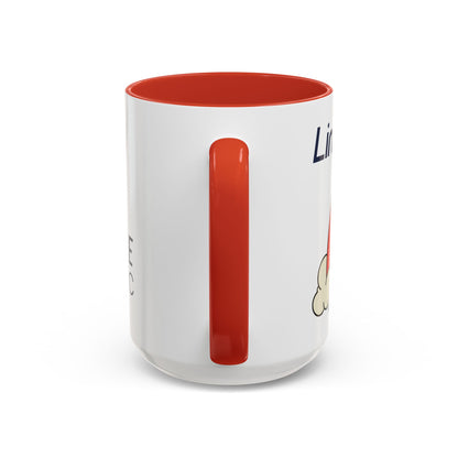 Personalized Rainbow Accent Coffee Mug