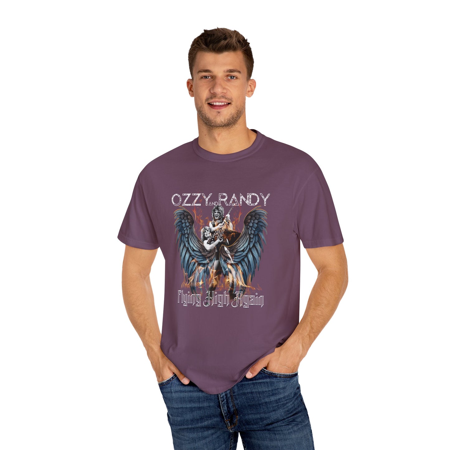 Flying High Again Garment Dyed Tee