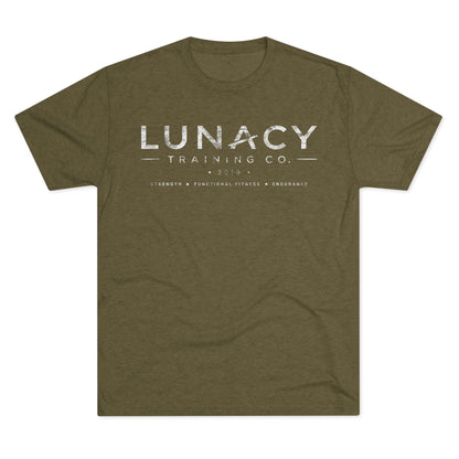 Next Level Military Green with White Front & Back