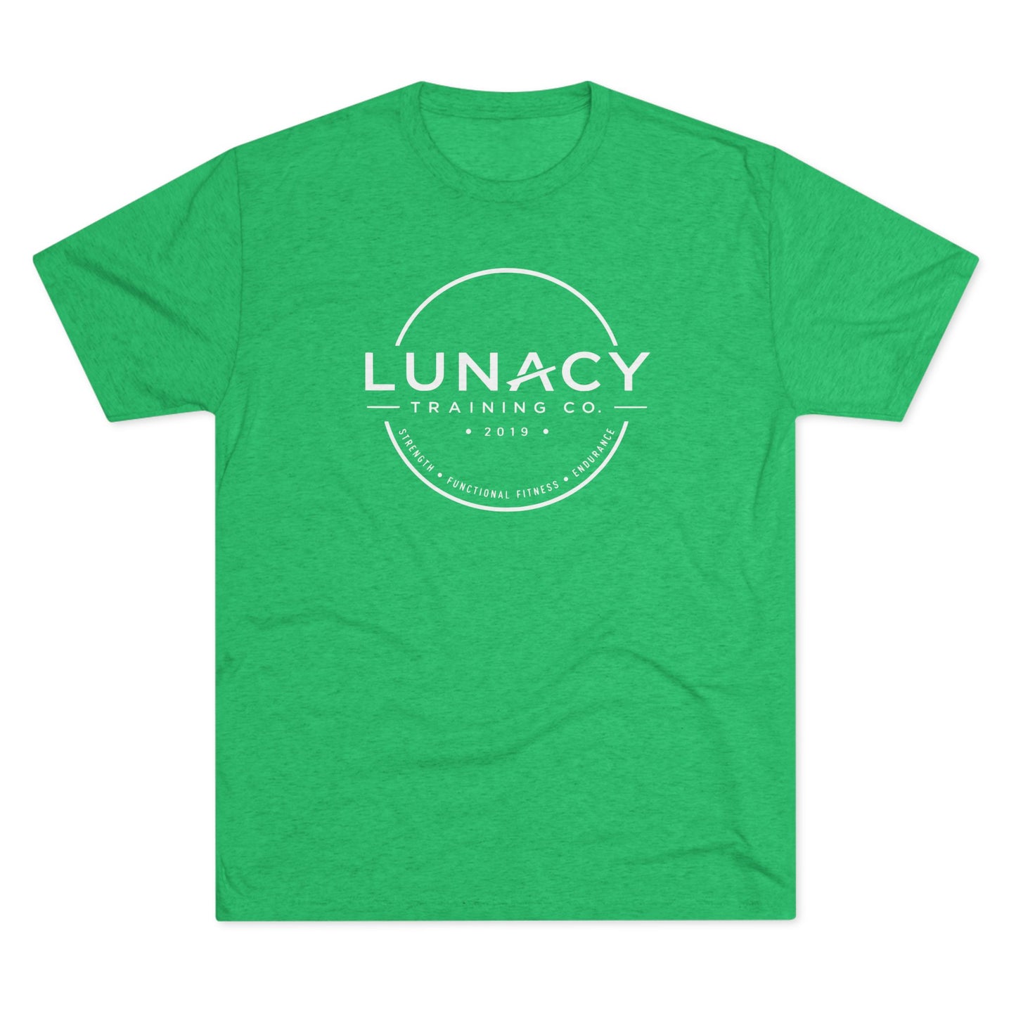 Lunacy Training Co. Circle Logo Next Level Tee