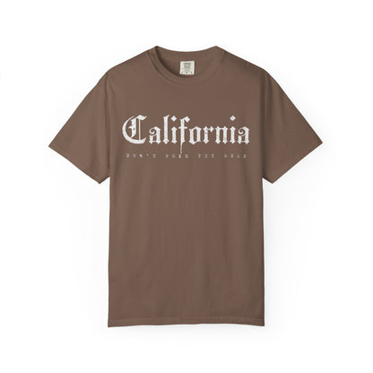 California Don't Poke the Bear Garment Dyed Tee