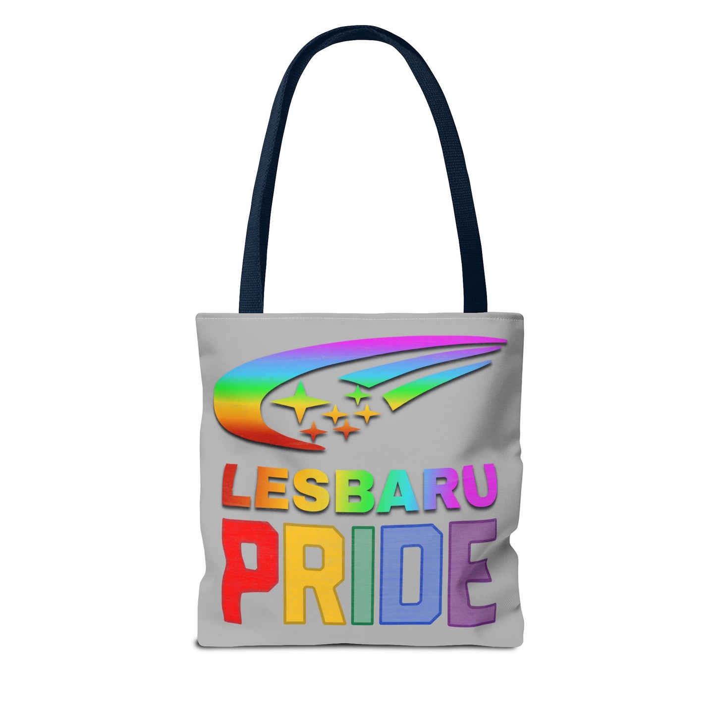 Lesbaru Pride Tote Bag, Subaru Lover, Lesbian, Reusable Bag, LGBT Rainbow Flag, LGBTQ Pride, Grocery Bag, Market Tote, Eco-Friendly