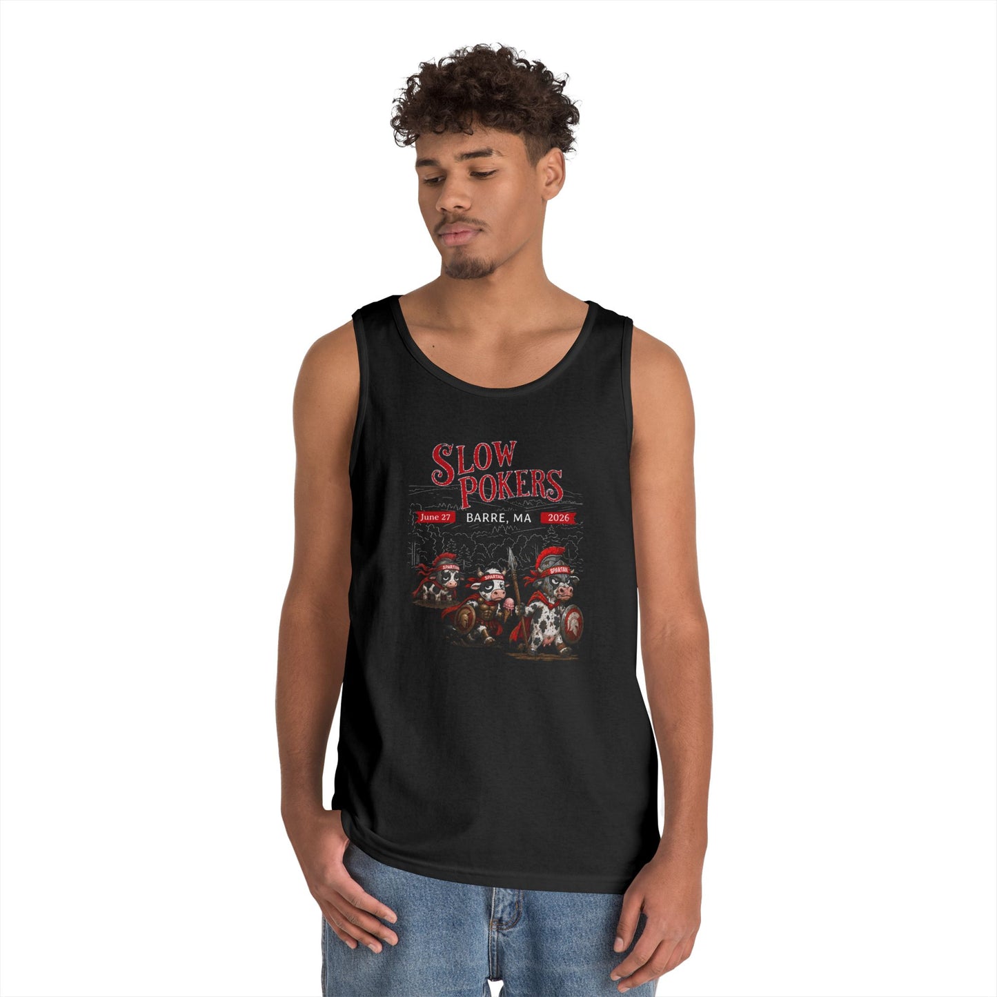 Barre Spartan Slow Pokers Unisex Tank