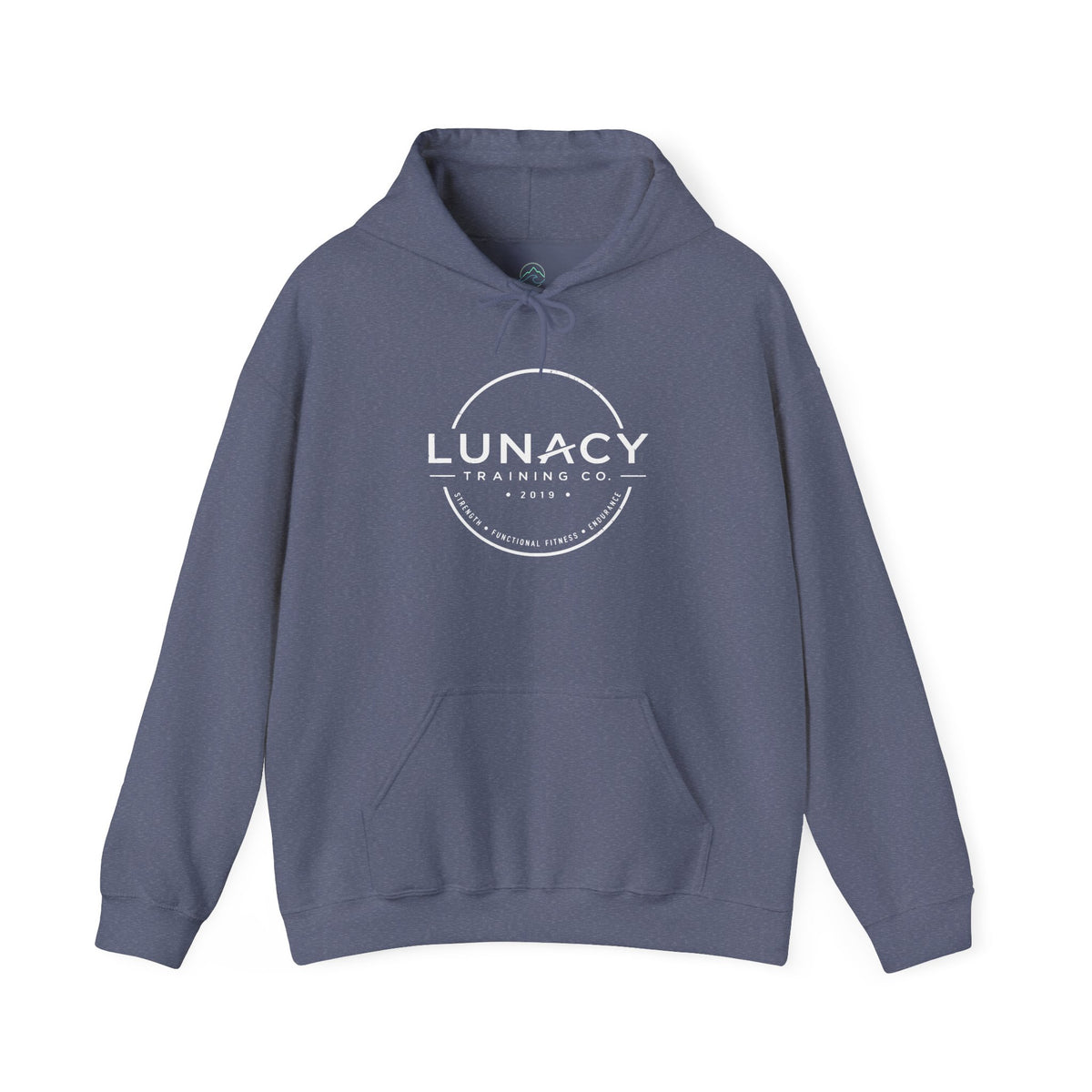 Gildan Hoodie Distressed Circle Logo