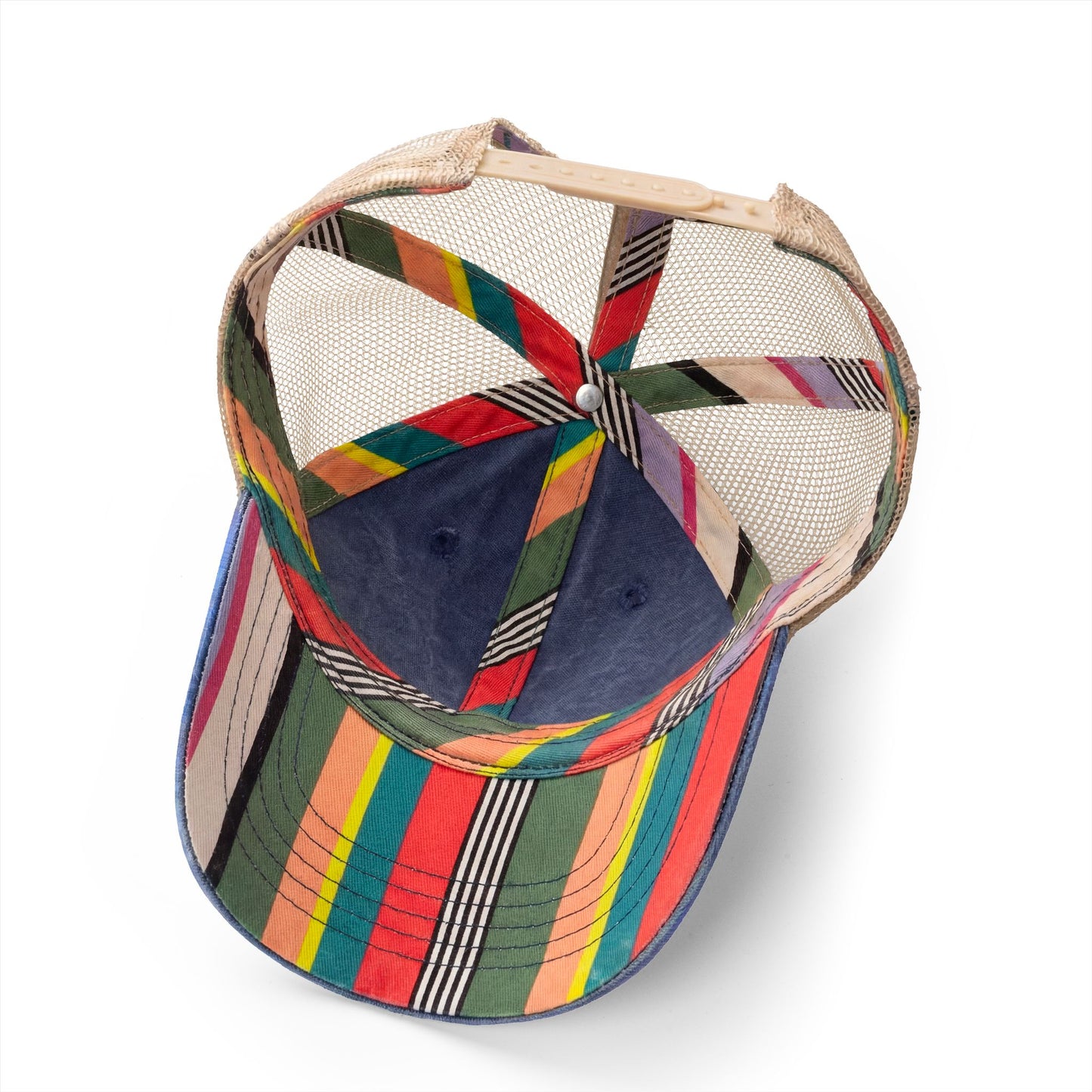 Lunacy Rebrand Black Women's Washed Mesh-Back Cap